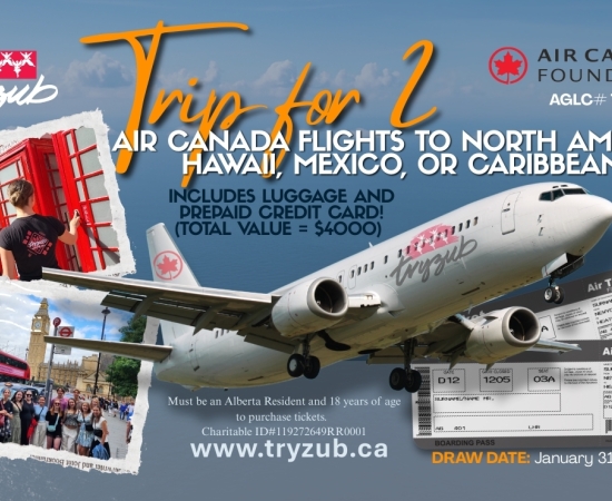 WIN A TRIP FOR 2!